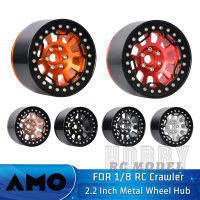 4PCS 2.2นิ้วโลหะล้อ Hub ยางสำหรับ18 110 RC รุ่นรถ Crawler Rfit อุปกรณ์เสริม TRACTION TANK300 KM5 YK4082