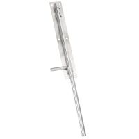 French Door Lock Fence Gate Drop Rod Surface Mounted Cane Bolt Stainless Steel Latch Locks Barn Slide Bolts Gates Door Hardware Locks Metal film resis