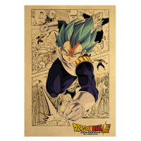 【C044】New Dragon Ball Kraft Paper Retro Poster Hotel Cafe Cafeteria Dormitory Wall Decoration Painting