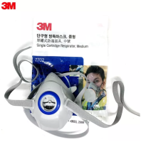 ?"3M"หน้ากากไส้กรองเดี่ยวรุ่น 7702 กลาง