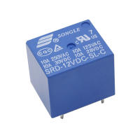 2 ตัว รีเลย์ SRD-xxVDC-SL-C 3V,5V,12V,24V Contact 10A Form C