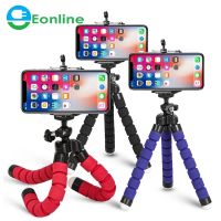 EONLINE 3D Tripod For Phone Flexible Sponge Octopus Mini Tripod For IPhone Mini Camera Tripod Phone Holder Clip Stand Selfie Sticks