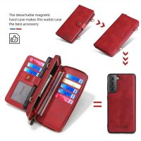 Detachable Wallet Leather phone case for Samsung Galaxy M31 A21S A20E A50 A51 A70 A71 S8 S9 S10 S20 S21 Plus Note20 Ultra S20FE