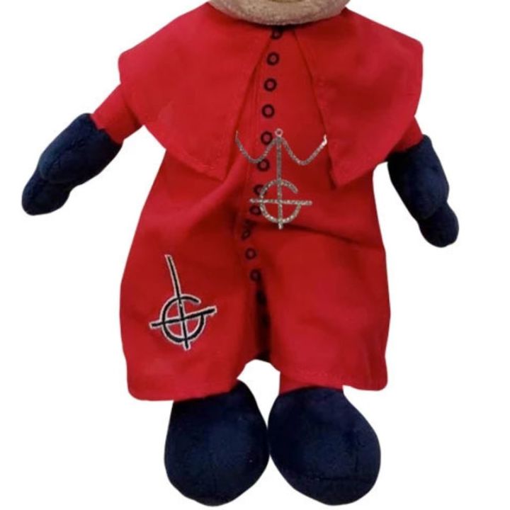 คอลเลคชั่นใหม่25cm-cardinal-copia-ตุ๊กตาผ้ากำมะหยี่-ghost-singer-struffed-ted-toy-สำหรับแฟนๆ