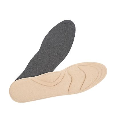 4D Flock Memory Foam Orthotic Insole Arch Support Orthopedic Insoles Feet Care