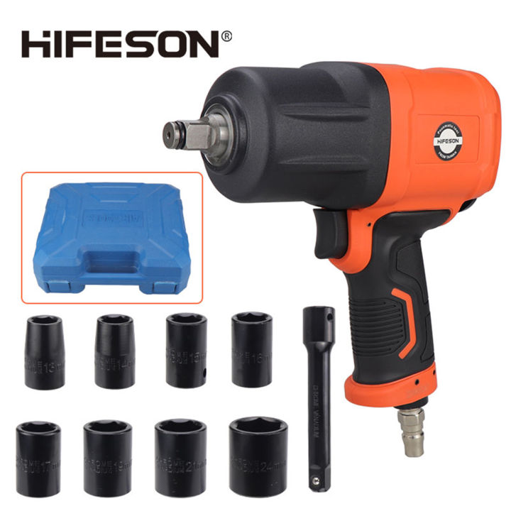 hifeson-1200n-ประแจประแจแรงลม1-2ประแจลมเครื่องมืออัดอากาศซ่อมรถยนต์มืออาชีพประแจคอมเพรสเซอร์