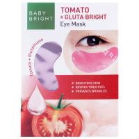 NEW !!! จัดโปรโมชั่น สินค้าใหม่ ส่งฟรี Baby Bright Tomato &amp; Gluta Bright Gel Eye Mask 2.5g มาส์กมะเขือเทศ &amp; กลูต้า กู้ใต้ตากระจ่างใส Cash on delivery [ FREE Delivery ]