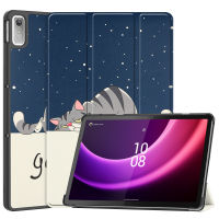 P11ฝาครอบสำหรับ Lenovo แท็บเพ้นท์สี (2nd Gen) เคสฝาพับแบบบางน้ำหนักเบามีความยืดหยุ่น TPU แบบฝาหลังแท็บ Lenovo P11 Gen 2 11.5นิ้ว2022 TB350FU TB350XU