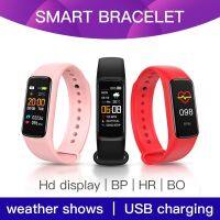 Smart Sport Bracelet IP67 Waterproof Bluetooth Call 7Days Working Health Wristband Weather Remote Camera Sedentary Reminder