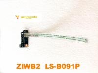 【✲High Quality✲】 yumi19 สำหรับ Lenovo B40-80 B40-70 B40-45 B40-30ปุ่มเปิด/ปิดไอโฟนบอร์ดพร้อมสายเคเบิล Ziwb2 Ls-b091p ทดสอบที่ดี