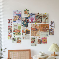 （HOT) ขายส่ง Times Memories R Wall Sticker American Art Poster Illustration Pattern Student B &amp; B ins สติกเกอร์