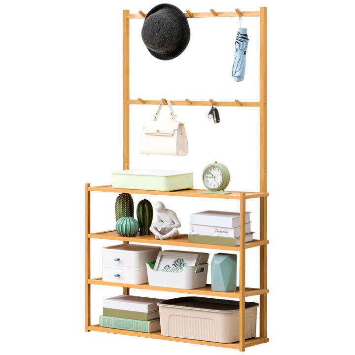 standing-coat-rack-household-entryway-hanger-shoe-rack-for-the-hallway-floor-hanger-shelf-for-shoes-hat-stand-bamboo-furniture