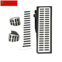 Carmilla Car Pedals for Skoda Octavia A5 Yeti LHD 2006 - 2013 Auto Gas Brake Rest Pedal Protection Cover Car-Styling Parts