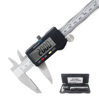 Electronic Vernier Caliper 150mm 200mm 300mm Digital Caliper Stainless Steel Ruler Gauge Micrometer LCD Measuring Tool