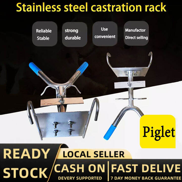 Yoqu Castration Tools for Pig 1 Set Piglet Castration Frame Stainless