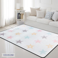 The Nordic star carpet kids livingroom and bedroom area rug thick soft baby play rug leisure bed carpet blankets tapete