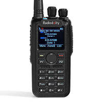 Radioddity GD-AT10G DMR Handheld Ham Radio 10W Digital Analog Long Range (UHF Only) with GPS APRS, 3100mAh Rechargeable Battery, Work with Hotspot Black