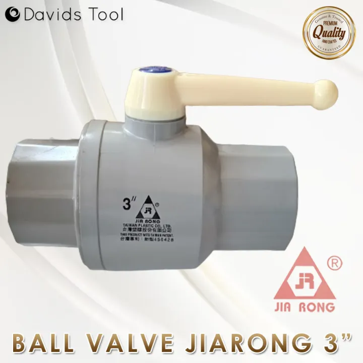 Stop Kran Ball Valve Pvc Plastik Jia Rong Inch Lazada Indonesia