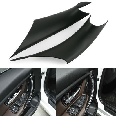 Door Pull Handle Covers Front Row Door Handle Carrier Trim Cover Inside Door Pull for-BMW F30 F35 3 4 Series Car Styling