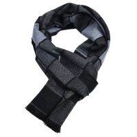 ❒♘ Men Cashmere Feel Scarf Business Long Wraps Boy Classic Shawl Warm Fashion Shawls Knit Scarves Long Neckerchief Шарф Зимний