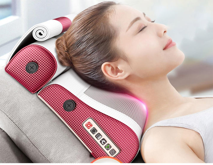 หมอนนวดไฟฟ้า-หมอนนวดคอ-หมอนนวดอเนกประสงค์-เบาะนวดไฟฟ้า-massage-pillow