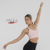 [พร้อมส่ง] สปอร์ตบราเนื้อผ้าสองชนิดสำหรับผู้หญิง Womens Bi-Material Modern Dance Sports Bra