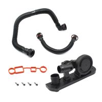 Crankcase Vent Valve PCV &amp;Hose Service Kit 06F103235 06F103221E for A4 2.0T