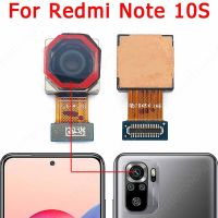 กล้องหลังเดิมสำหรับ Xiaomi Redmi Note 10วินาทีโมดูลกล้องหลัง64MP อะไหล่ซ่อมชิ้นงอสำหรับเปลี่ยน SXT37121เลนส์สมาร์ทโฟน