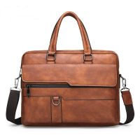 Office Laptop Bag Travel Briefcase Male Shoulder Bag Water Resistant Business Messenger Briefcases for Men and Women Tote Bags