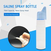 {AMUB}70ML Rhinitis Nasal Spray Refillable Bottle Nasal Wash Neti Pot Mist Pump Bottle Spray Rhinitis Treatment Liquid Storage Bottles