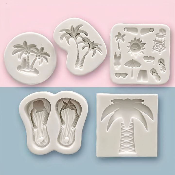 Palm Tree Chocolate Candy Mold  Silicone Palm Tree Mold for Cake