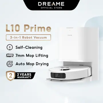 DREAME L10 Prime Robot Vacuum Cleaner (4000Pa) 3-In-1 Vacuum And
