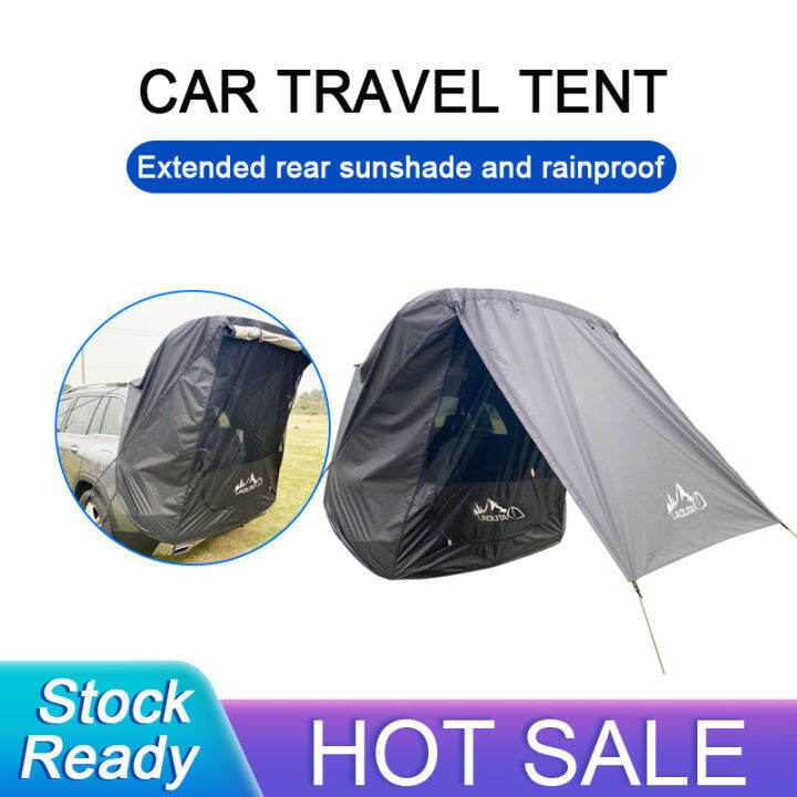 LADUTA Car Trunk Tent Sunshade Rainproof Tailgate Shade Awning Tent for ...