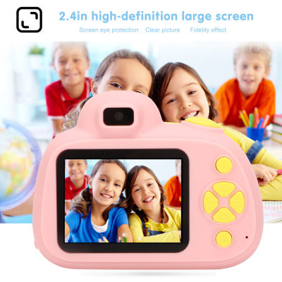 กล้องดิจิตอลสำหรับเด็กกล้องวีดีโอเด็กใช้งานง่ายพร้อมสาย USB สำหรับกิจกรรมกลางแจ้ง