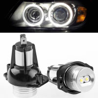 ไฟ LED แหวนเฮโลดวงตานางฟ้าหลอดไฟมาร์กเกอร์6W E91 E90เหมาะสำหรับ BMW 3ชุด