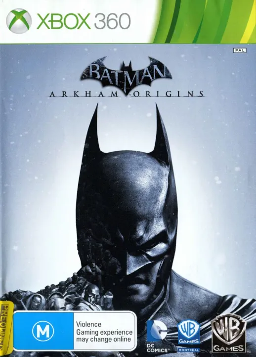 Adversario ladrón patrimonio แผ่น XBOX 360 : Batman Arkham Origins (มี2แผ่น) ใช้กับเครื่องที่แปลงระบบ RGH  | Lazada.co.th
