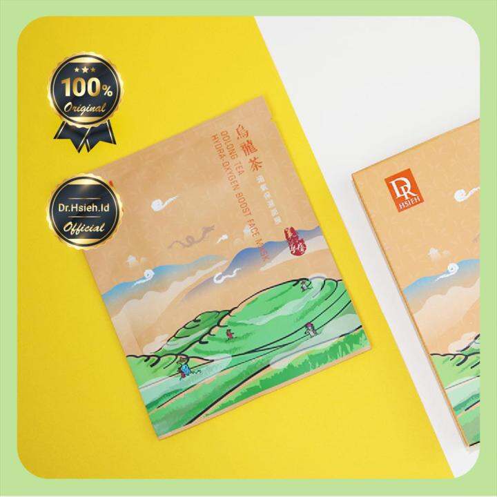 Dr. Hsieh Oolong Tea HydraOxygen Boost Face Mask Lazada Indonesia