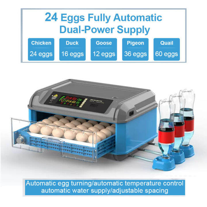【Local delivery】Brooder 24 Eggs Incubator Fully Automatic Regulate