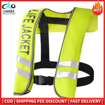 Auto Inflatable Adults Life Jacket Adult Life Vest Safety Float Suit for Water  Sports Kayaking Fishing Surfing Canoeing Survival Jacket