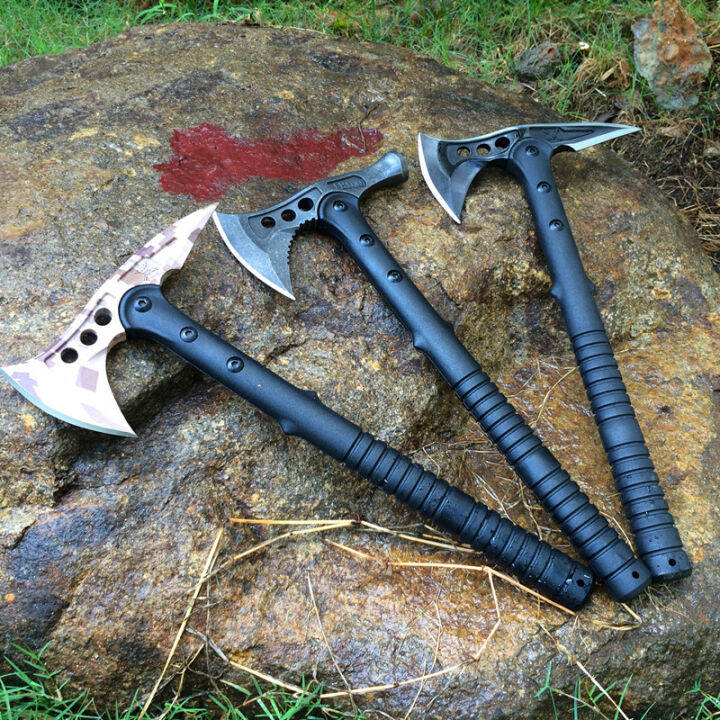 Outdoor knives, selfdefense weapons, Indian tomahawk head, axe, axe