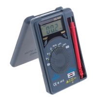 ZZOOI XB866 Mini Auto Range LCD Voltmeter Ammeter Tester Tool Meter AC/for DC Pocket Digital Multimeter Multimetro