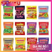 Haribo Kẹo Dẻo Cho Bé Vị Hoa Quả Nhập Khẩu Đức 6 Loại 80Gr Cola