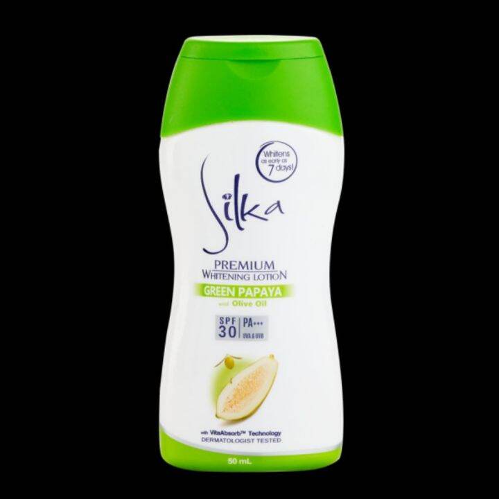 SILKA PREMIUM GREEN PAPAYA LOTION 50ML Lazada PH