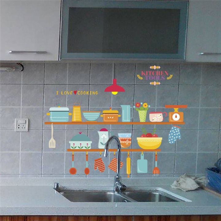 24-home-accessories-3d-เครื่องมือห้องครัวที่สดใสสติ๊กเกอร์ติดผนังสติ๊กเกอร์ตกแต่งบ้าน-diy-โปสเตอร์ภาพจิตรกรรมฝาผนัง