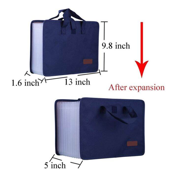 13-pockets-expander-file-folder-document-organizer-with-handle-a4-size-capacity-accordion-file-organizer