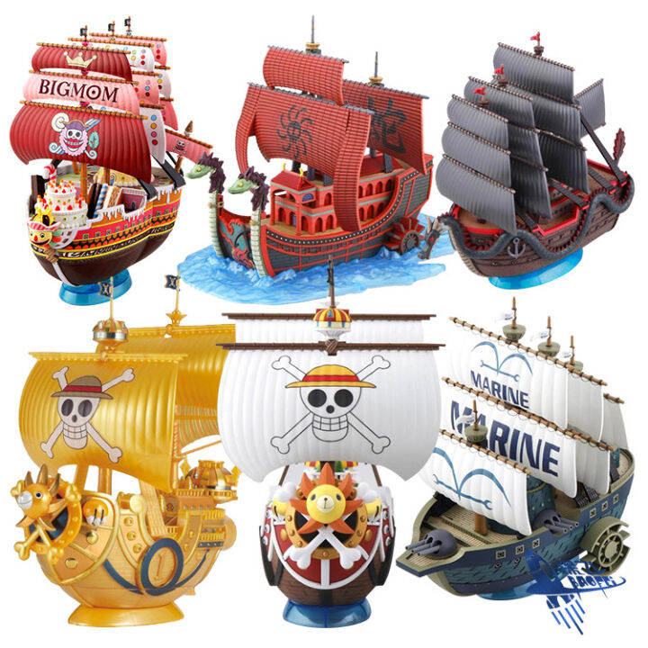 Wandai One Piece Assembled Ship Model Meili Sunshine Aunt Nine Snake ...