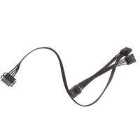 5Pin To 3 IDE Pcie 5Pin 1 To 3 IDE 5Pin To 3 Port Power Cable For Enermax Modular PSU (Black) Cables