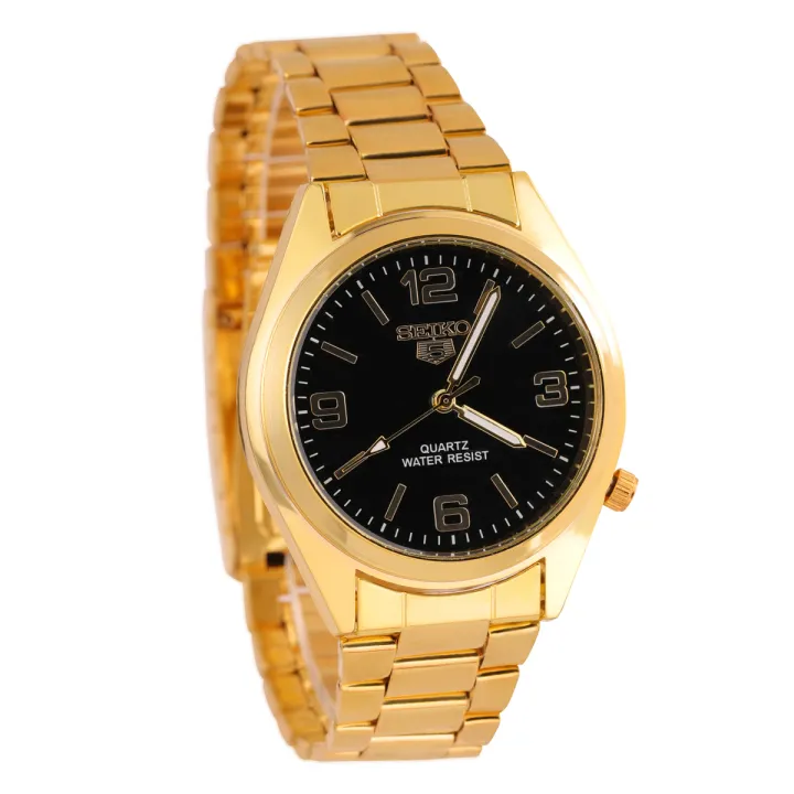 Seiko Luxury Brand Casual Women's Quartz Watch Men's Stainless Steel  Waterproof Watch with Case T310 | Lazada PH