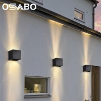 OSABO IP65ติดผนัง LED 12W,ระเบียงสวนไฟสนามกันน้ำระเบียงไฟตกแต่งโคมไฟติดผนัง