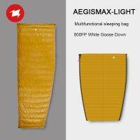 AEGISMAX ซองจดหมายตะเกียงตั้งแคมป์กลางแจ้ง800FP ห่านสีขาวลงสามฤดูถุงนอนไนล่อนผู้ใหญ่